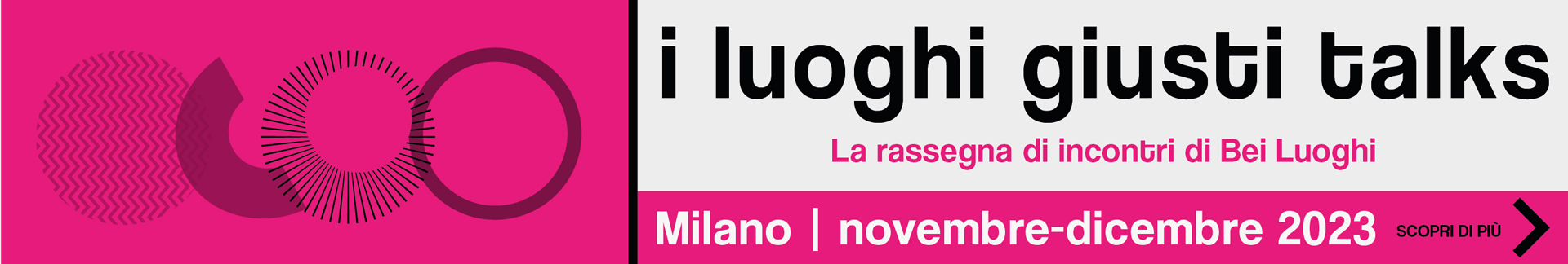 i luoghi giusti talks